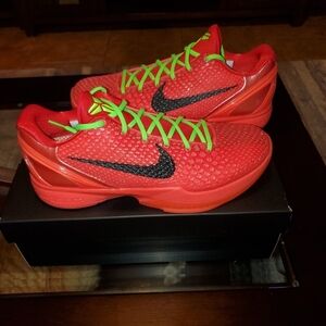 SOLD!Nike Red and Green Athletic Shoes